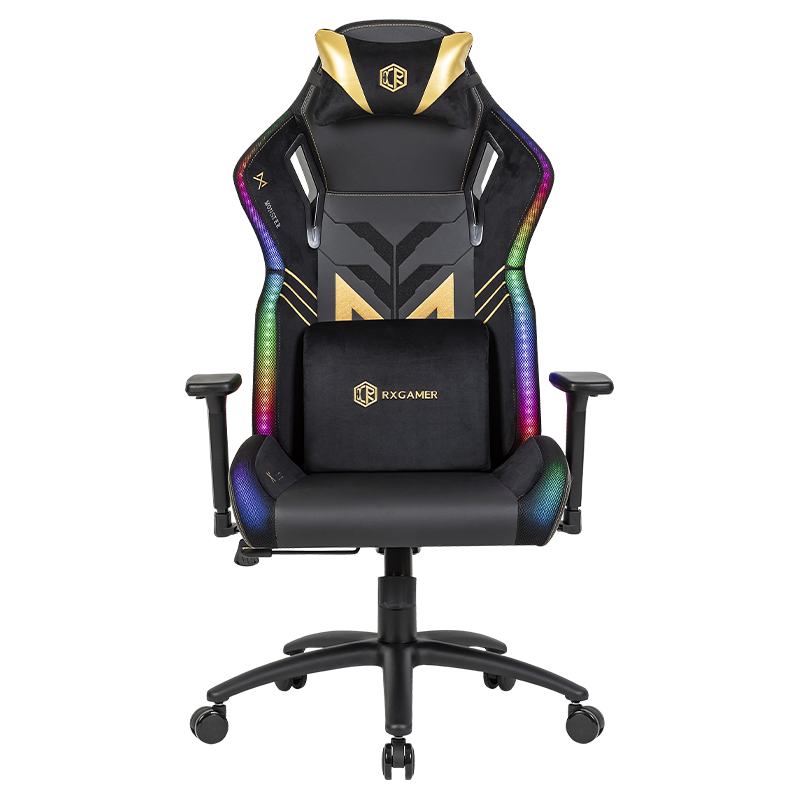 RXGAMER RX-2084 小怪兽3D调节LED灯带电竞椅