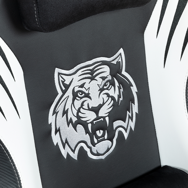 RXGAMER RX-2061 虎纹工艺竞技脚轮人体工学电竞椅